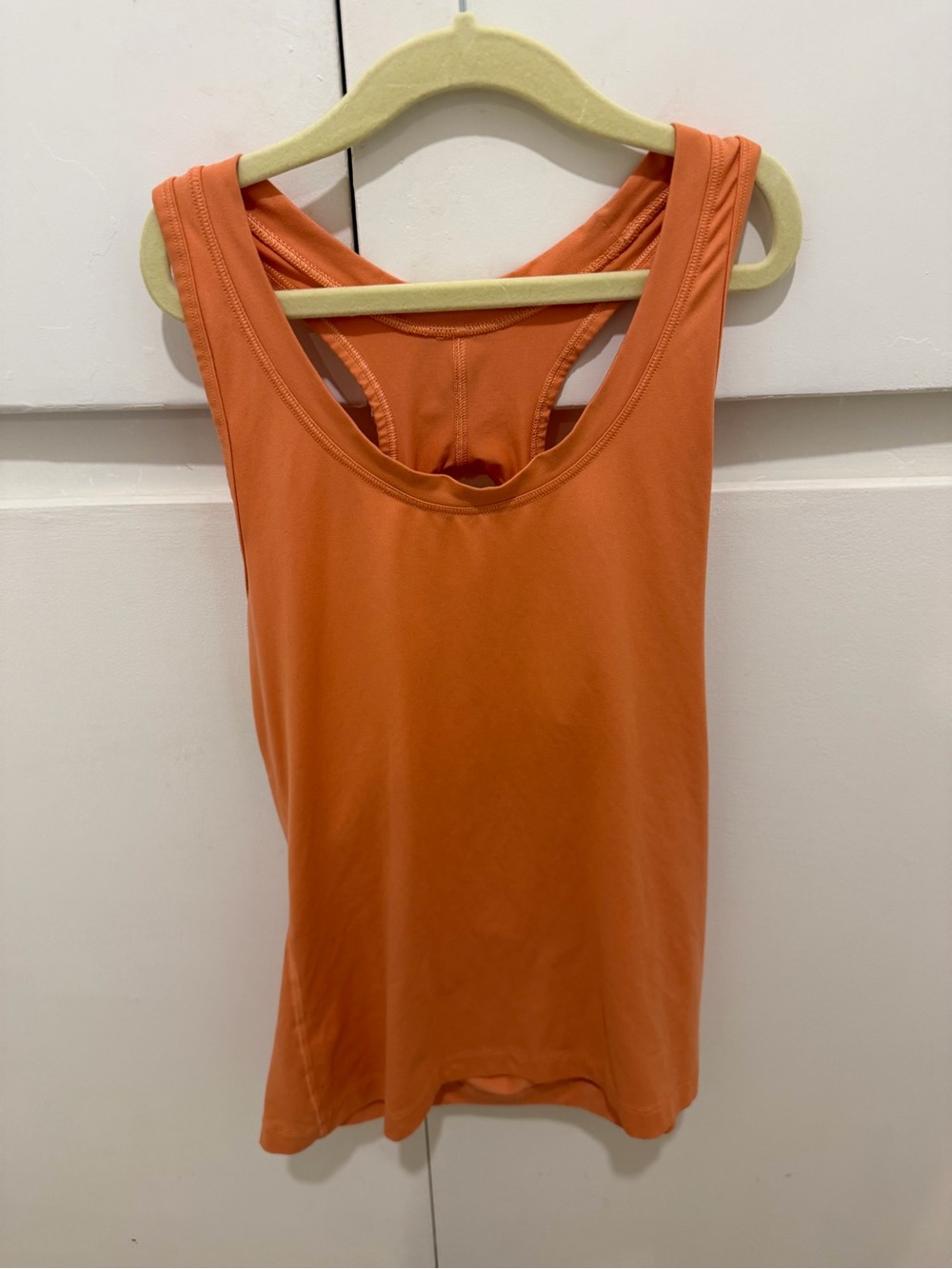 Athleta Women's Orange Racerback Tank Top EXCELLENT CONDITION